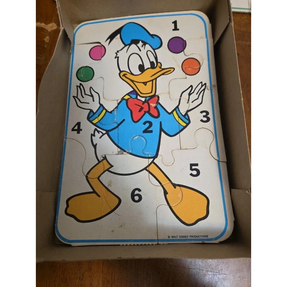 Disney My First Game Pop-O-Matic Puzzle Match Game 1977 Vintage Gabriel